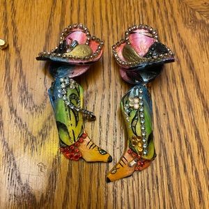 Lunch at the ritz costume earrings